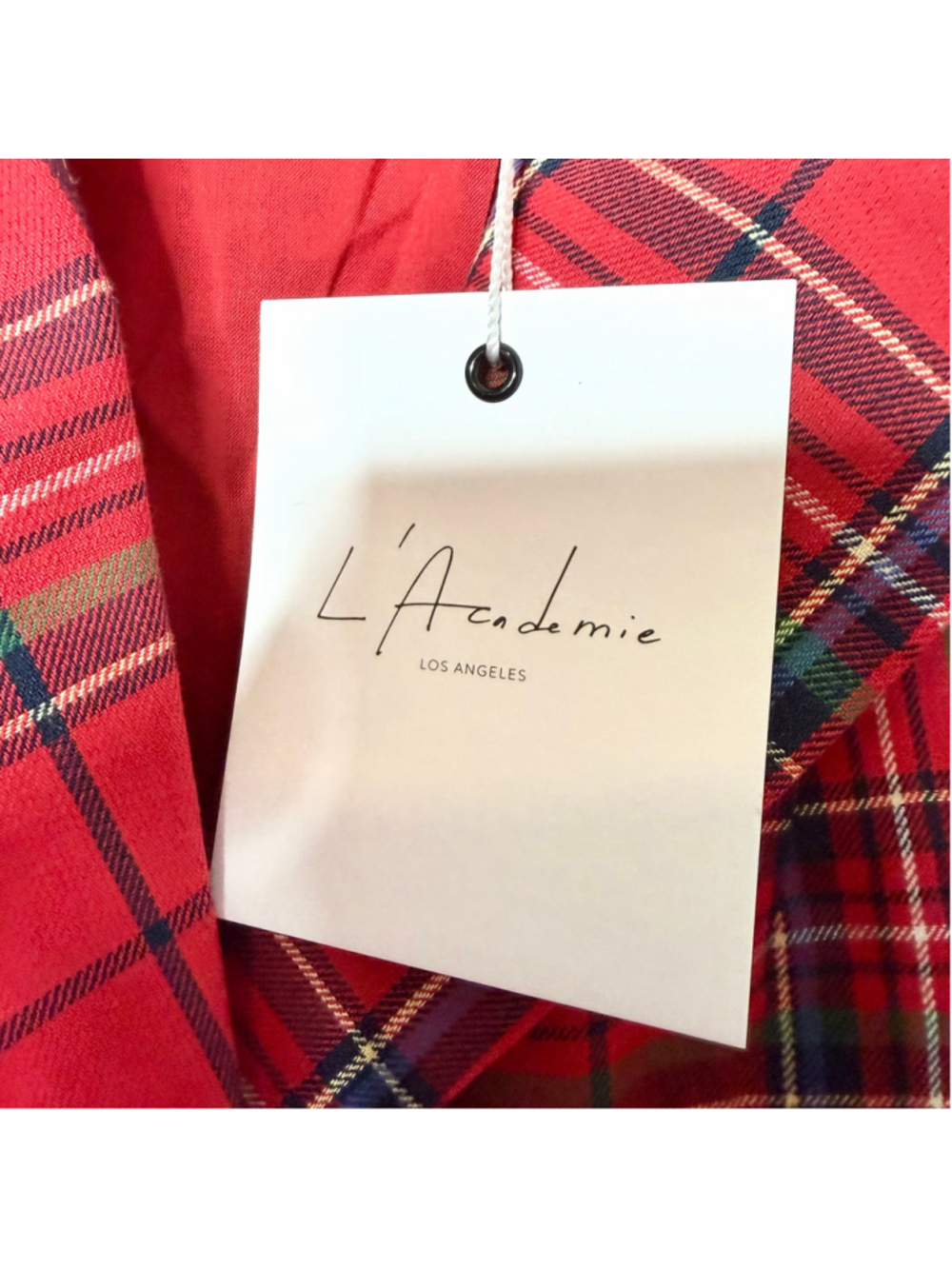 Women's L'Academie Ruthie Jacket Blazer Jacket Size S Red NEW with tags - Picture 3 of 8